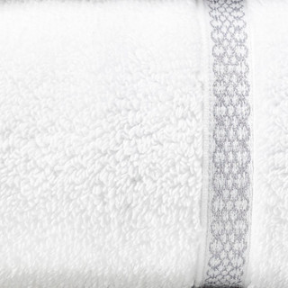 Thumbnail 3: Vera Wang Vera Wang 3 Pc. Textured Trellis Terry Towel Set Grey 