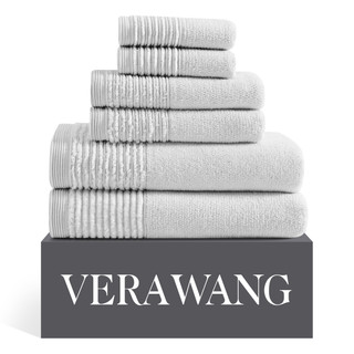 Thumbnail 12: Vera Wang Vera Wang 6 Pc. Sculpted Pleat Solid Terry Towel Set 