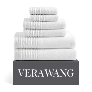 Thumbnail 24: Vera Wang Vera Wang 6 Pc. Sculpted Pleat Solid Terry Towel Set 