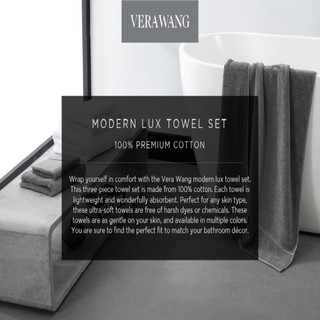 Thumbnail 10: Vera Wang Vera Wang 6 Pc. Modern Lux Terry Towel Set 