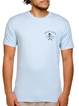 Thumbnail 2: Salt Life Salt Life Mens The Sea Will Let You Free Tee 