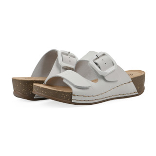 Thumbnail 7: White Mountain White Mountain Womens Fearful Slip-on Wedge Sandal 