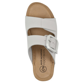 Thumbnail 3: White Mountain White Mountain Womens Fearful Slip-on Wedge Sandal 