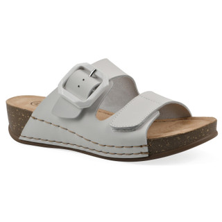 Thumbnail 1: White Mountain White Mountain Womens Fearful Slip-on Wedge Sandal 