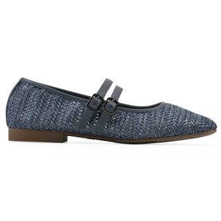 Thumbnail 2: White Mountain White Mountain Womens Extended Size Bocage Mary Jane Flat 