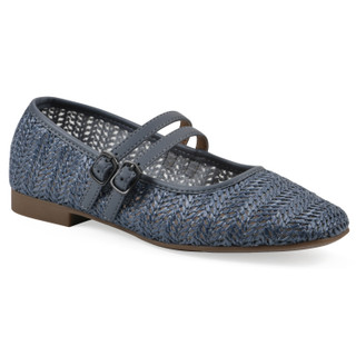 Thumbnail 1: White Mountain White Mountain Womens Extended Size Bocage Mary Jane Flat 