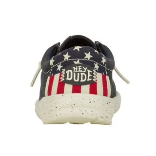 Thumbnail 7: Hey Dude Hey Dude Boys Wally Americana Slip On Shoes 