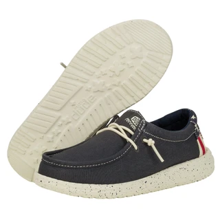 Thumbnail 5: Hey Dude Hey Dude Boys Wally Americana Slip On Shoes 