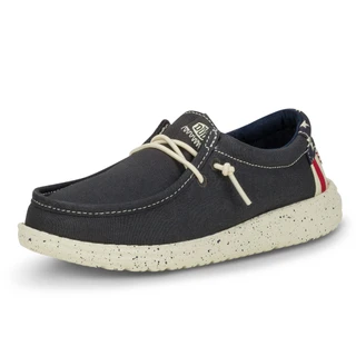 Thumbnail 2: Hey Dude Hey Dude Boys Wally Americana Slip On Shoes 