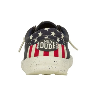 Thumbnail 8: Hey Dude Hey Dude Boys Wally Americana Slip On Shoes 