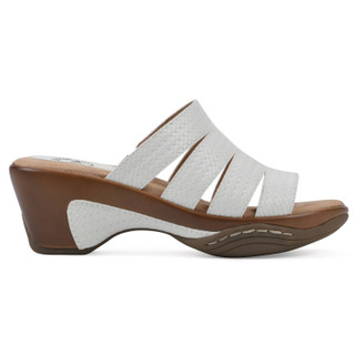 Thumbnail 2: White Mountain White Mountain Womens Extended Size Valora Clog Sandal 