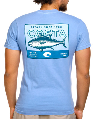 Thumbnail 1: COSTA Costa Mens Performance Graphic Short Sleeve T-Shirt 