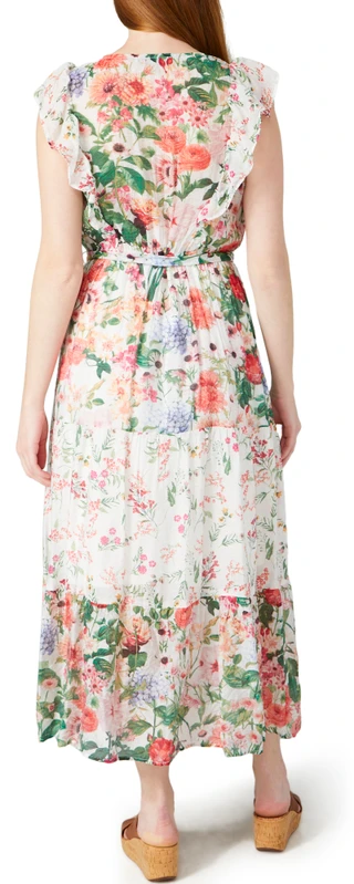 Thumbnail 4: Figueroa and Flower Figueroa & Flower Womens Sleeveless Print Midi Dress 