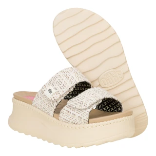 Thumbnail 3: Hey Dude Hey Dude Womens Delray Slide Surf Baja Sandals 