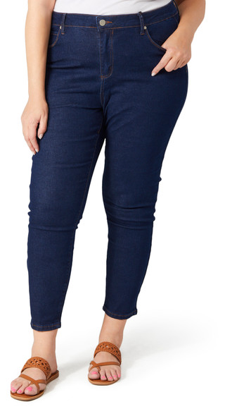 Thumbnail 1: Tahari Tahari Plus Kelly 28 in Mid-Rise Jeans 