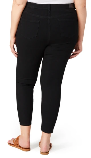 Thumbnail 4: Tahari Tahari Plus Kelly 28 in Mid-Rise Jeans 