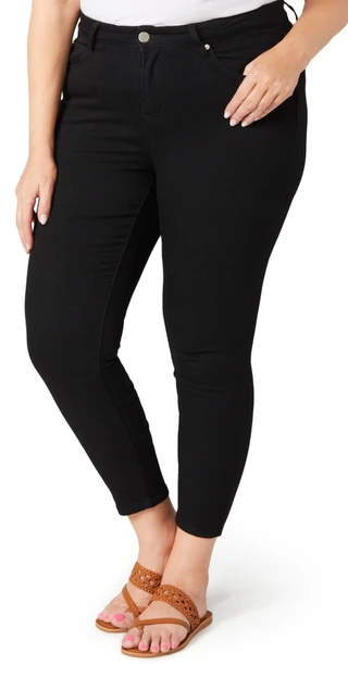 Thumbnail 2: Tahari Tahari Plus Kelly 28 in Mid-Rise Jeans 