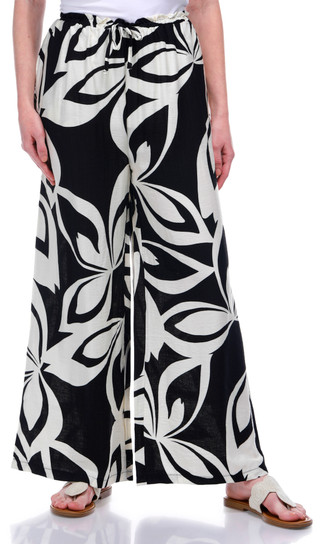 Thumbnail 4: BUNULU Bunulu Womens Printed Wide Leg Pants 