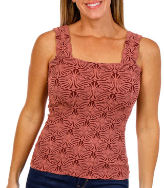 Thumbnail 1: BUNULU Bunulu Womens Textured Sleeveless Tank Top 