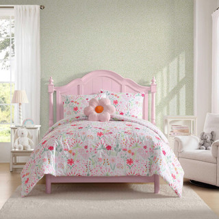 Thumbnail 1: Laura Ashley Laura Ashley Kids Sunshine Flowers Comforter Sham Set 