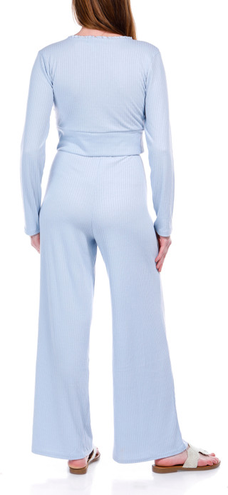 Thumbnail 6: Madden Girl Madden Girl Juniors 2 Pc Ribbed Pants Set 