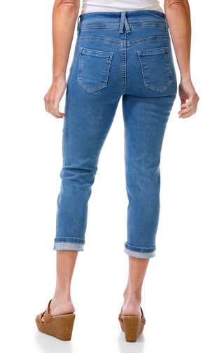 Thumbnail 2: Angels Women's Denim Capris 