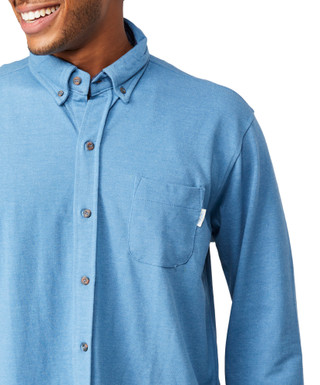 Thumbnail 3: Laguna Laguna Men's Long Sleeve Premium Stretch Pique Shirt 
