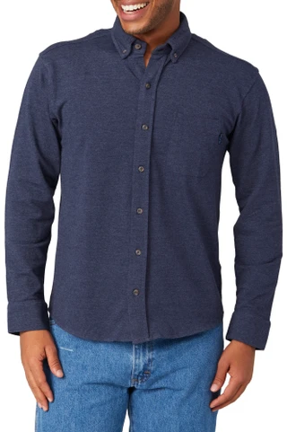 Thumbnail 2: Laguna Laguna Men's Long Sleeve Premium Stretch Pique Shirt 
