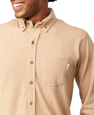 Thumbnail 6: Laguna Laguna Men's Long Sleeve Premium Stretch Pique Shirt 