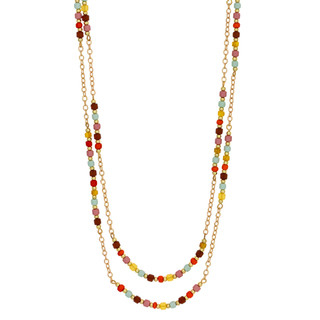 Thumbnail 4: Bay Studio Bay Studio Multi 2 Row Long Necklace 