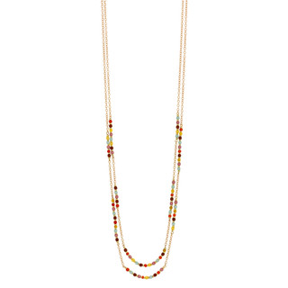 Thumbnail 2: Bay Studio Bay Studio Multi 2 Row Long Necklace 