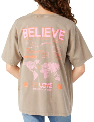 Thumbnail 4: VINTAGE HAVANA Vintage Havana Juniors Believe In Love T-Shirt 