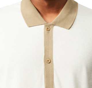 Thumbnail 3: Modern Culture Modern Culture Men's Short Sleeve Cutler Knit Polo 