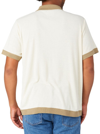 Thumbnail 2: Modern Culture Modern Culture Men's Short Sleeve Cutler Knit Polo 