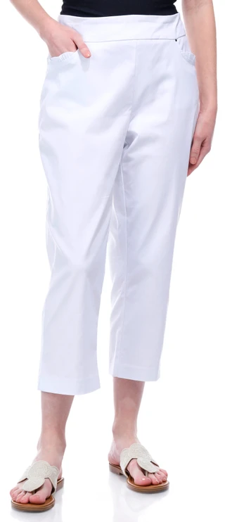 Thumbnail 2: FIT SIGHT Fit Sight Womens 23 in Ruffle Pocket Capris 