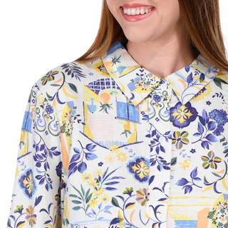 Thumbnail 10: Blue Sol Blue Sol Womens Button Down Printed Top 