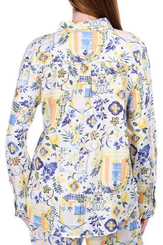 Thumbnail 6: Blue Sol Blue Sol Womens Button Down Printed Top 