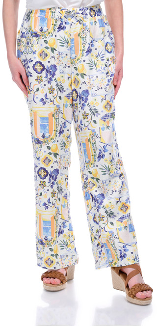 Thumbnail 4: Blue Sol Blue Sol Womens Print Wide Leg Pants 