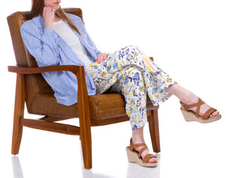 Thumbnail 2: Blue Sol Blue Sol Womens Print Wide Leg Pants 