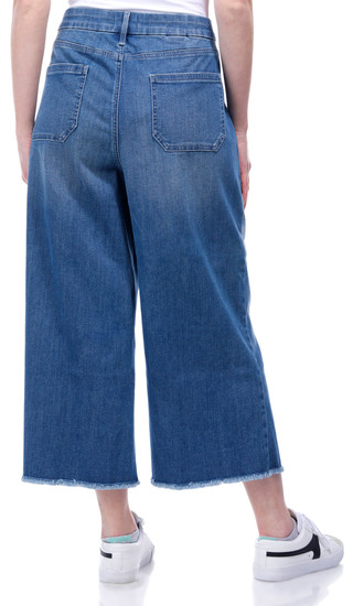 Thumbnail 3: NYDJ MYDJ Womens 23 in Patchie Wide Leg Capris 