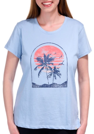 Thumbnail 4: Mountain And Isles Mountain and Isles Womens Short Sleeve Graphic Tee 
