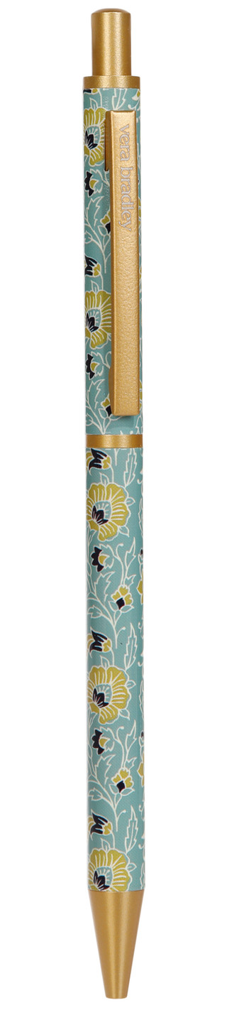 Thumbnail 1: Vera Bradley Vera Bradley Gemstone Paisley Aqua Ballpoint Pen 