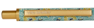 Thumbnail 4: Vera Bradley Vera Bradley Gemstone Paisley Aqua Ballpoint Pen 