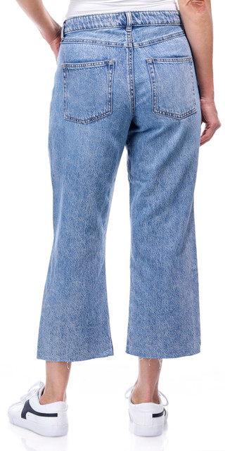 Thumbnail 6: Rewash Rewash Juniors Straight Leg Crop Jeans 