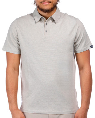 Thumbnail 1: DKNY DKNY Mens Metropolis Solid Knit Polo Shirt 