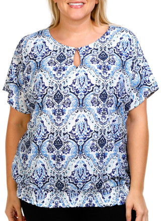 Thumbnail 1: WHITE/NAVY