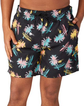Thumbnail 1: Burnside Burnside Mens Print Volley Shorts 