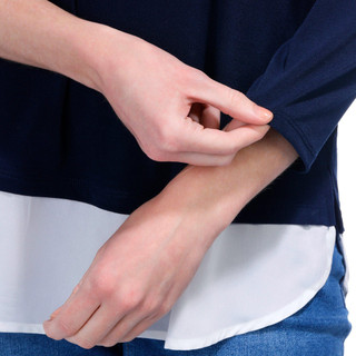 Thumbnail 6: NAVY/IVORY