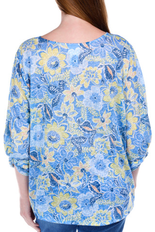 Thumbnail 6: Ruby Road Ruby Road Womens 3/4 Sleeve Printed Top 