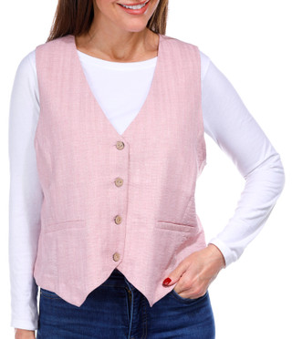 Thumbnail 1: Soho Soho Womens Sleeveless Buttoned Vest 